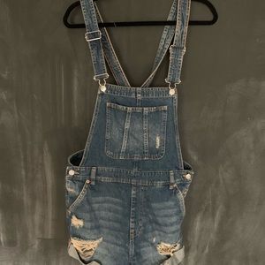Ripped overalls